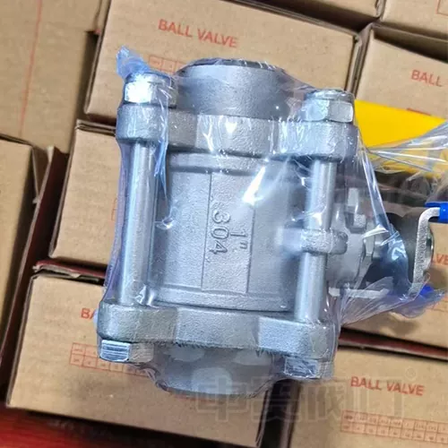 Manual 3PCS Threaded End Ball Valve